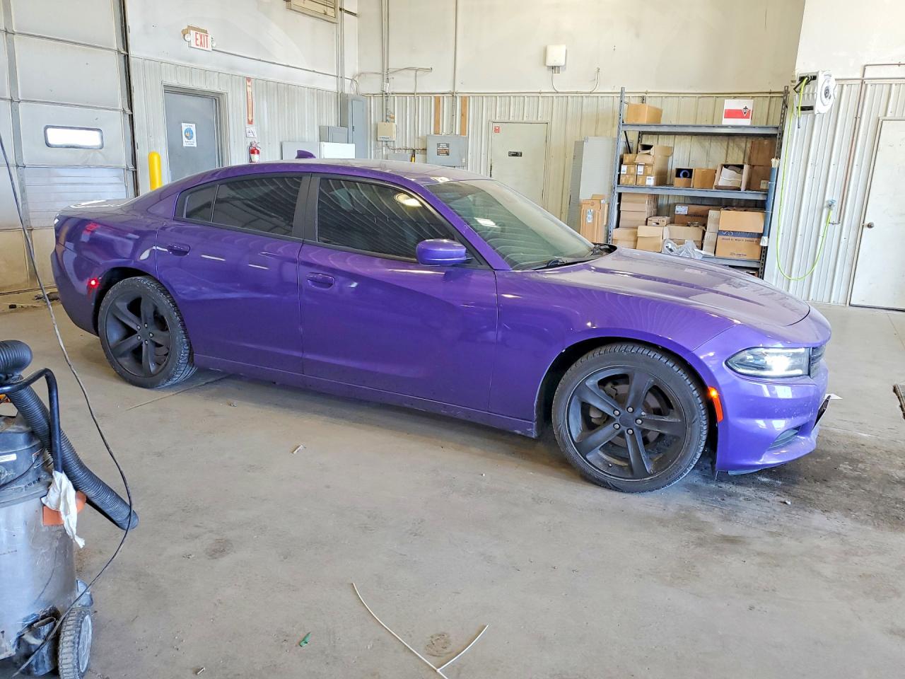 2018 Dodge Charger Sxt Plus Purple vin: 2C3CDXHG6JH313003