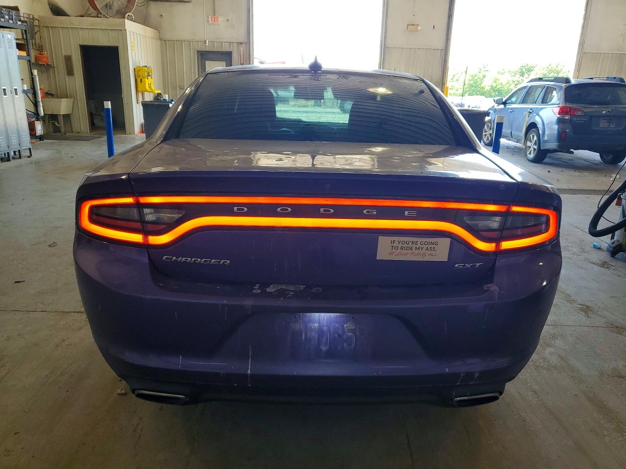 2018 Dodge Charger Sxt Plus Purple vin: 2C3CDXHG6JH313003