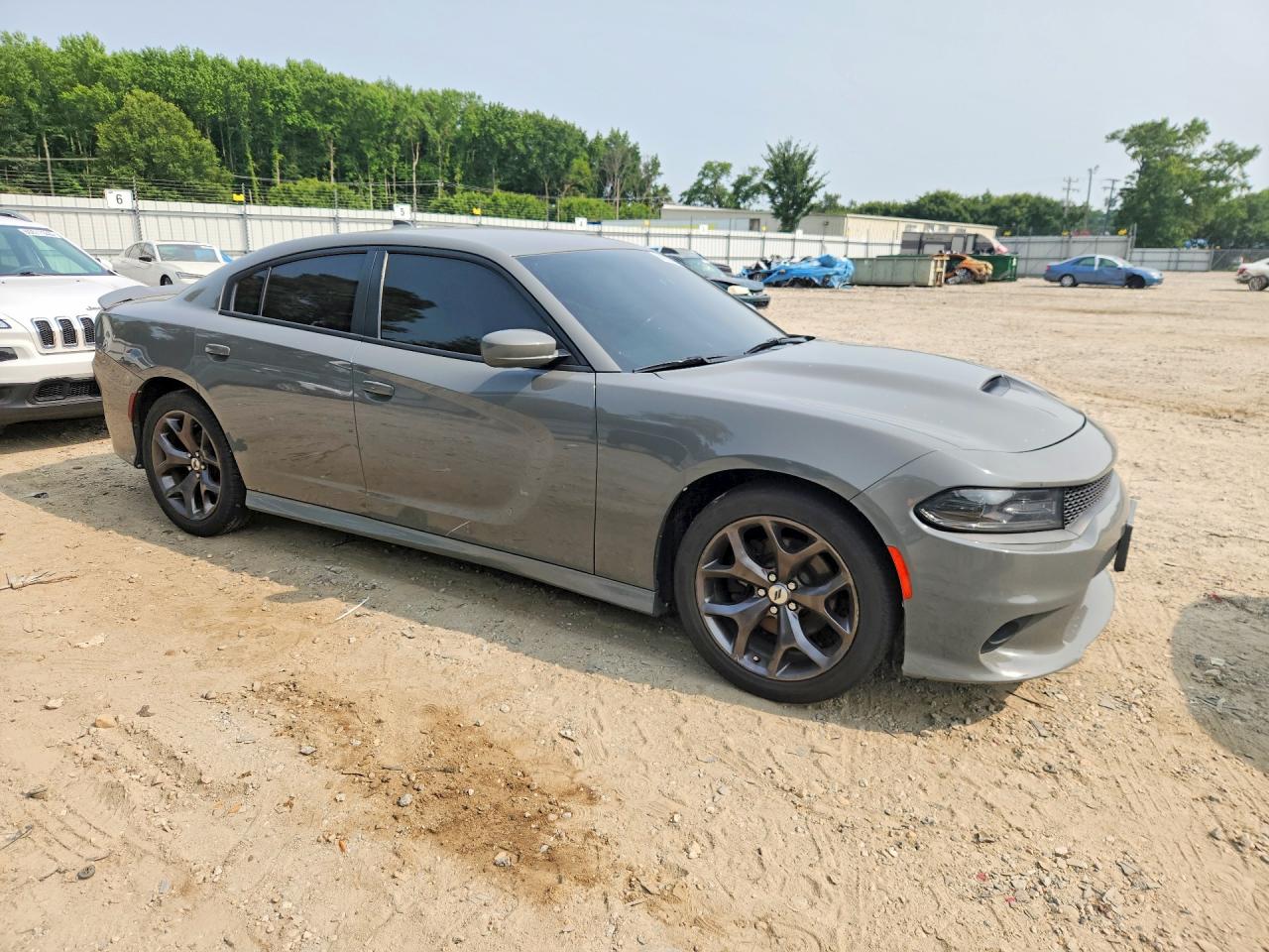 2019 Dodge Charger Gt Gray vin: 2C3CDXHG6KH691887