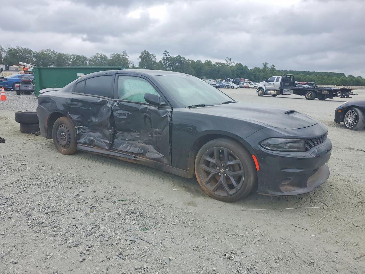 2020 Dodge Charger Gt Черный vin: 2C3CDXHG6LH245613