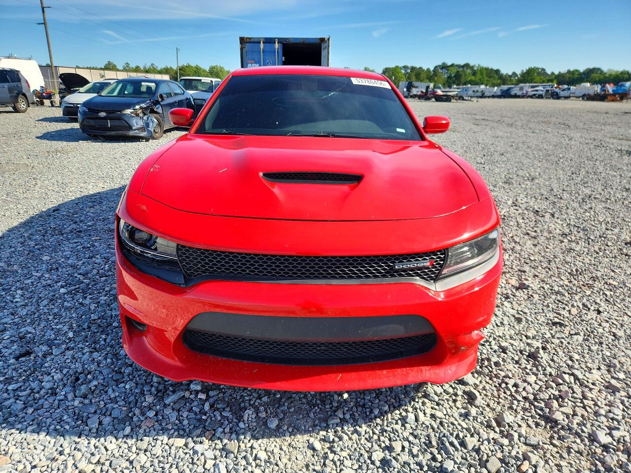 2022 Dodge Charger Gt Red vin: 2C3CDXHG6NH182631