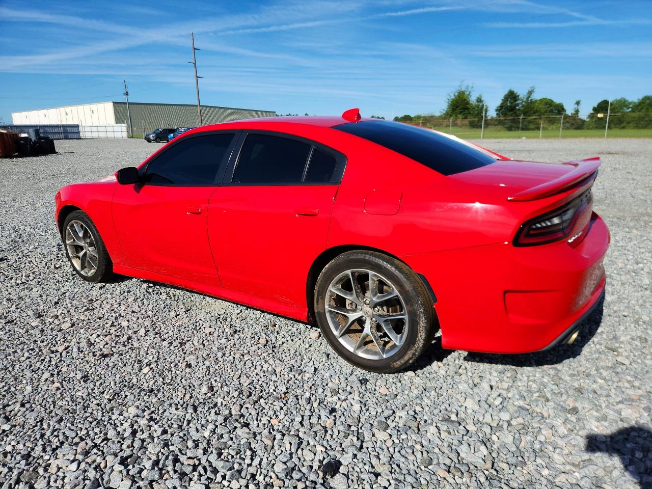 2022 Dodge Charger Gt Red vin: 2C3CDXHG6NH182631