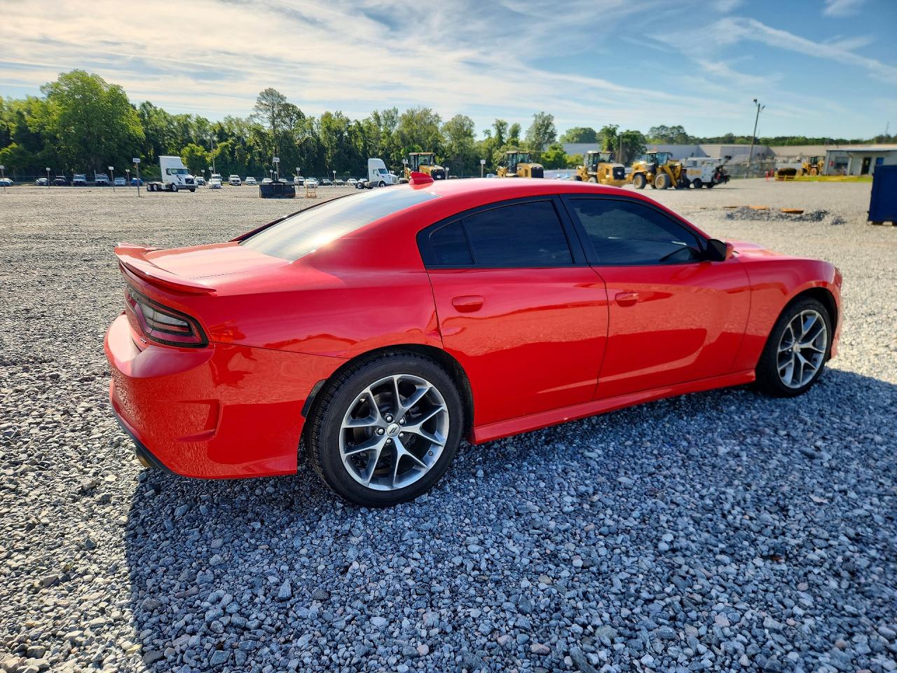 2022 Dodge Charger Gt Red vin: 2C3CDXHG6NH182631