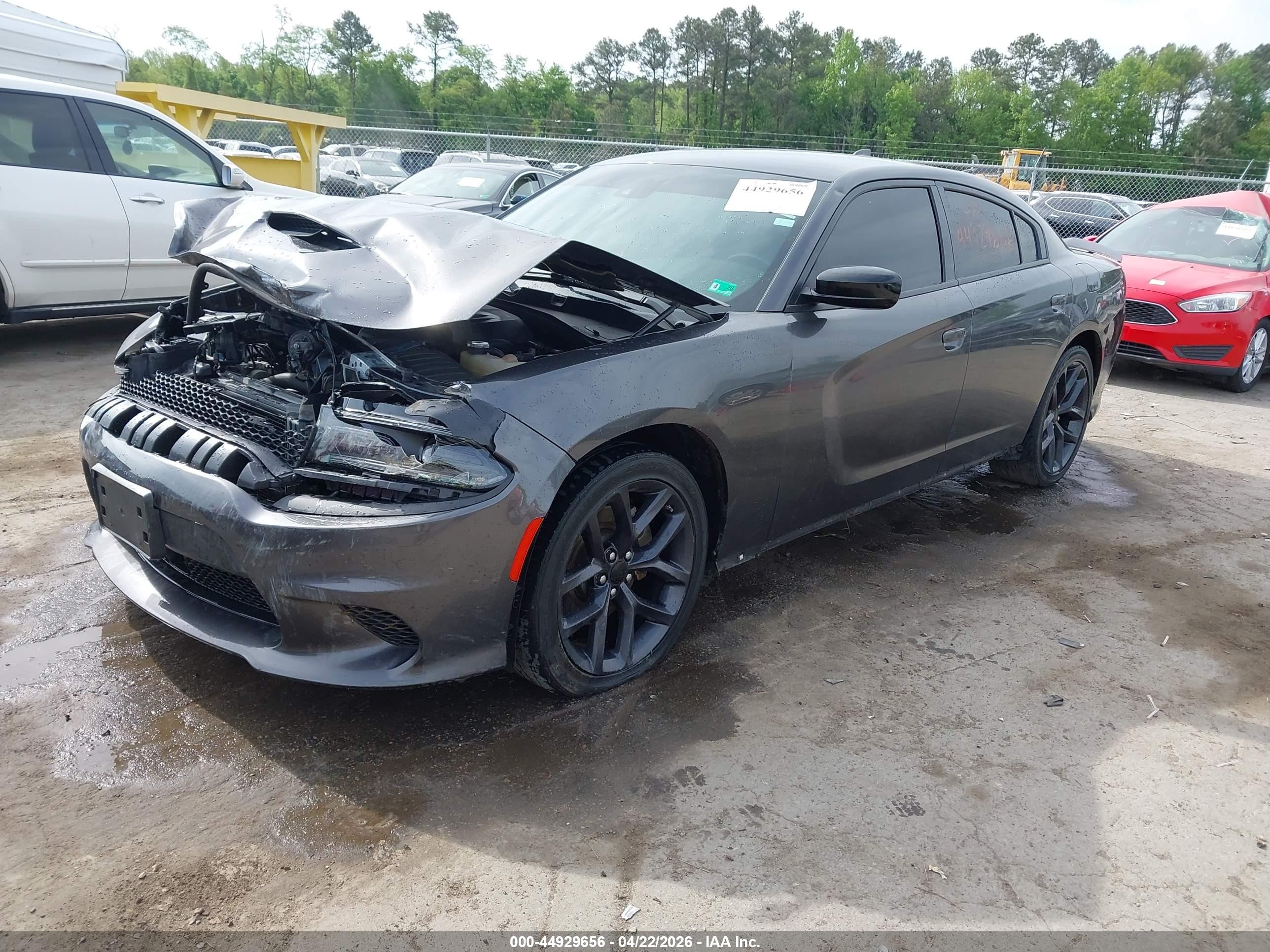 2023 Dodge Charger Gt Gray vin: 2C3CDXHG6PH505675