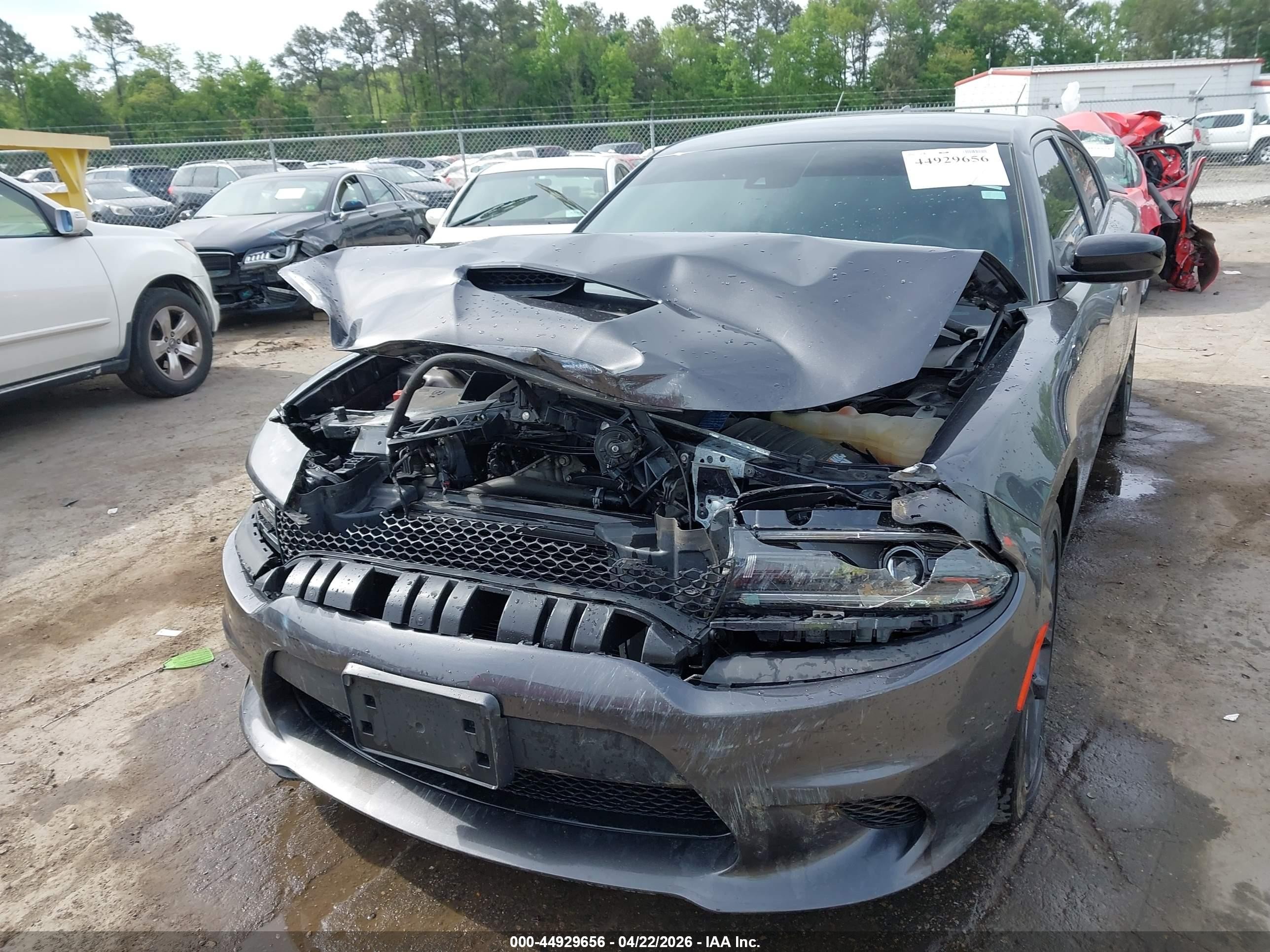 2023 Dodge Charger Gt Gray vin: 2C3CDXHG6PH505675