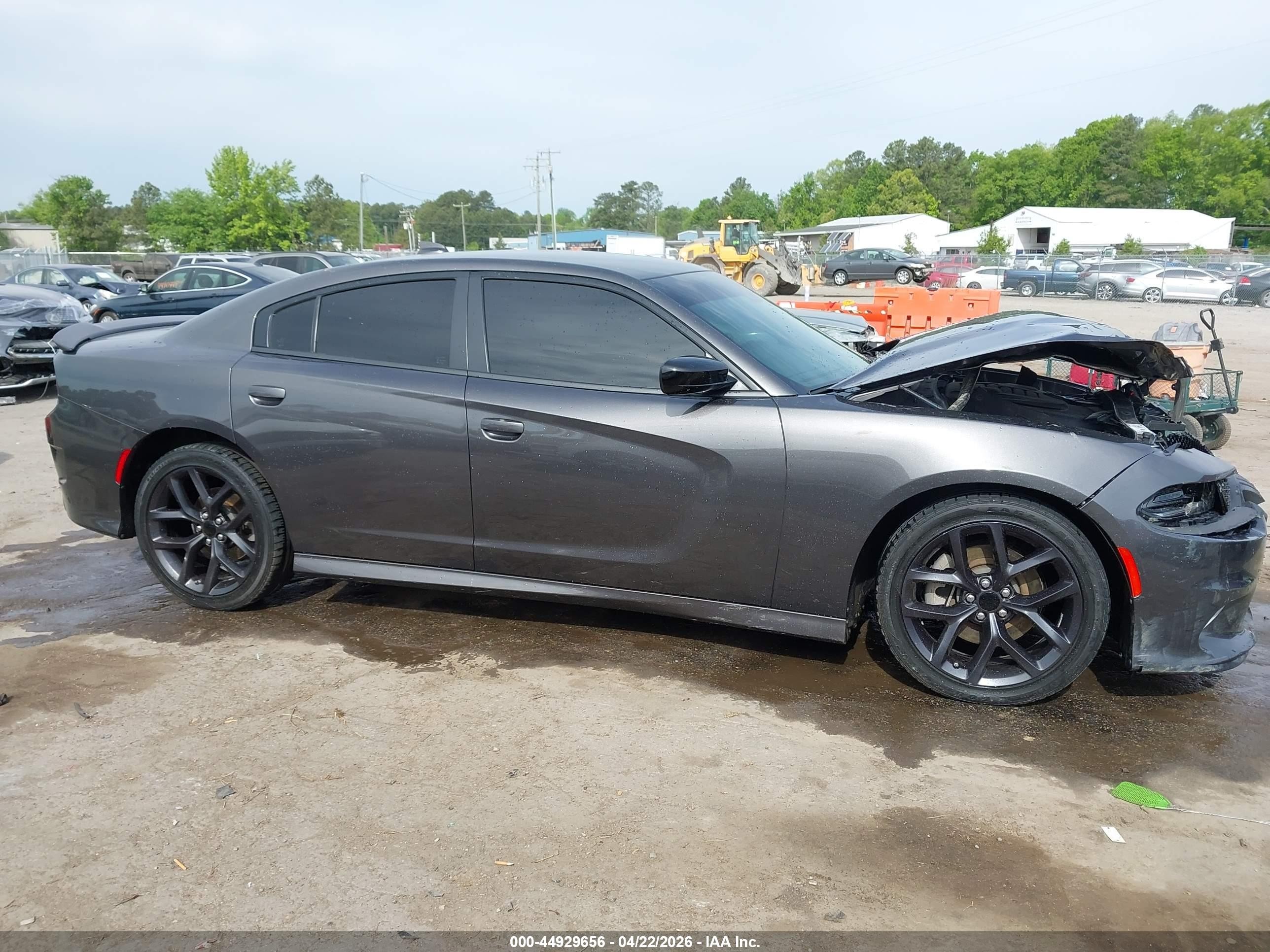 2023 Dodge Charger Gt Gray vin: 2C3CDXHG6PH505675