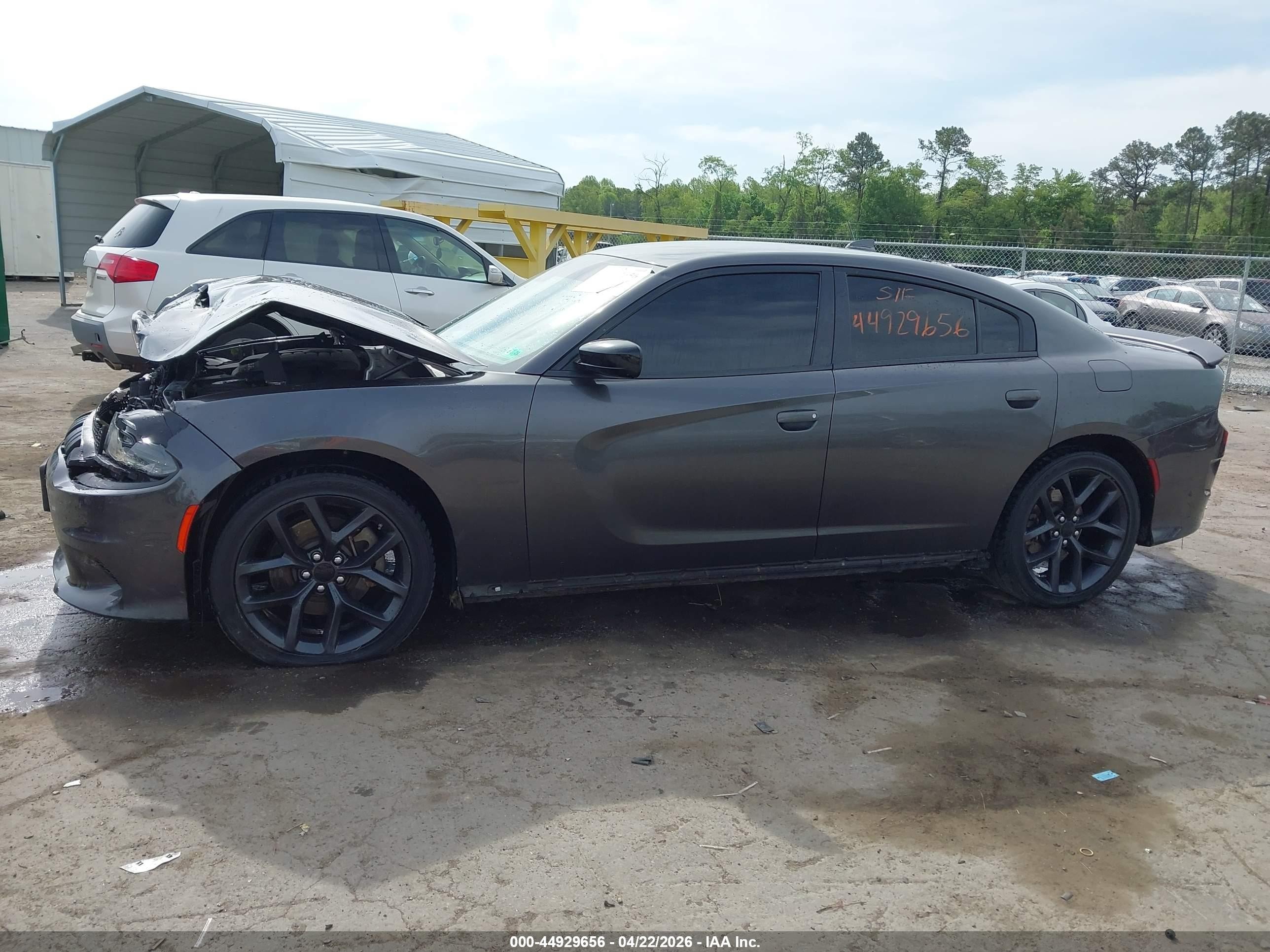 2023 Dodge Charger Gt Gray vin: 2C3CDXHG6PH505675