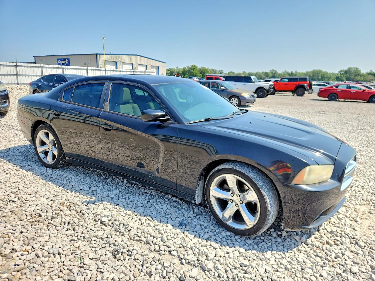 2012 Dodge Charger Sxt Black vin: 2C3CDXHG7CH207484