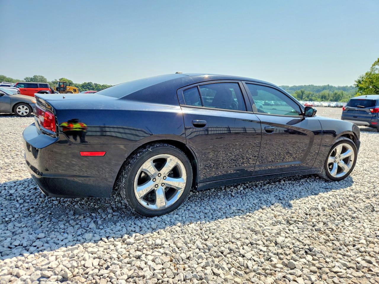2012 Dodge Charger Sxt Black vin: 2C3CDXHG7CH207484