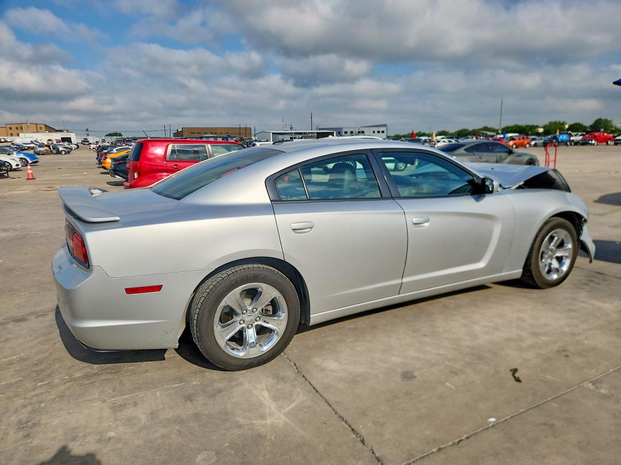 2012 Dodge Charger Sxt Silver vin: 2C3CDXHG7CH210112