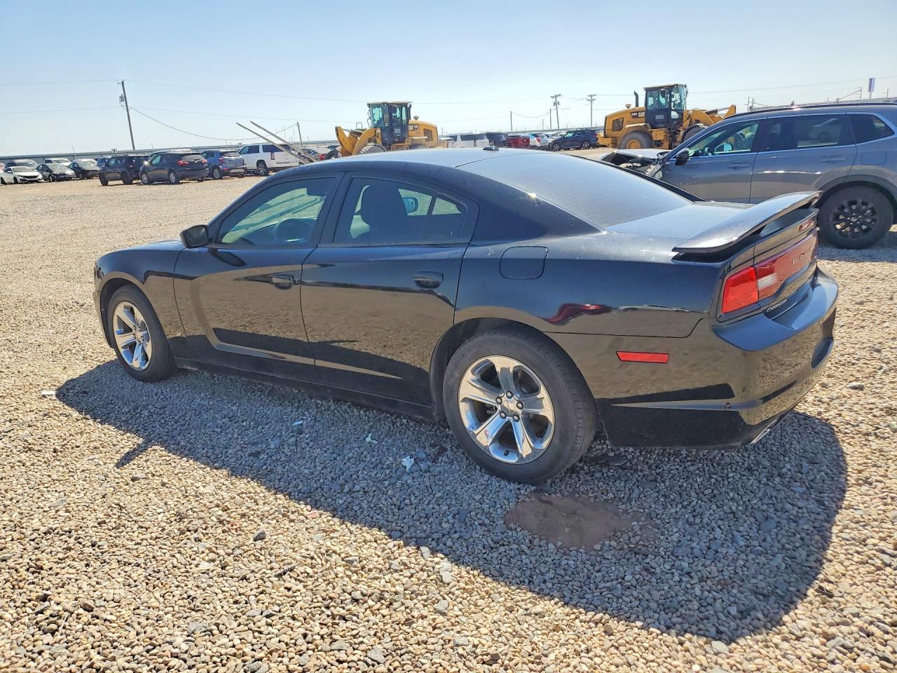 2013 Dodge Charger Sxt Black vin: 2C3CDXHG7DH522352
