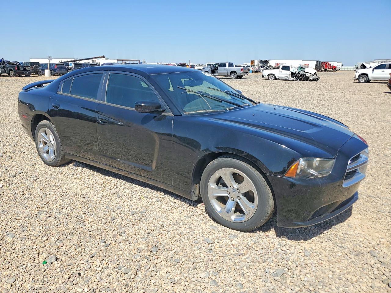 2013 Dodge Charger Sxt Black vin: 2C3CDXHG7DH522352
