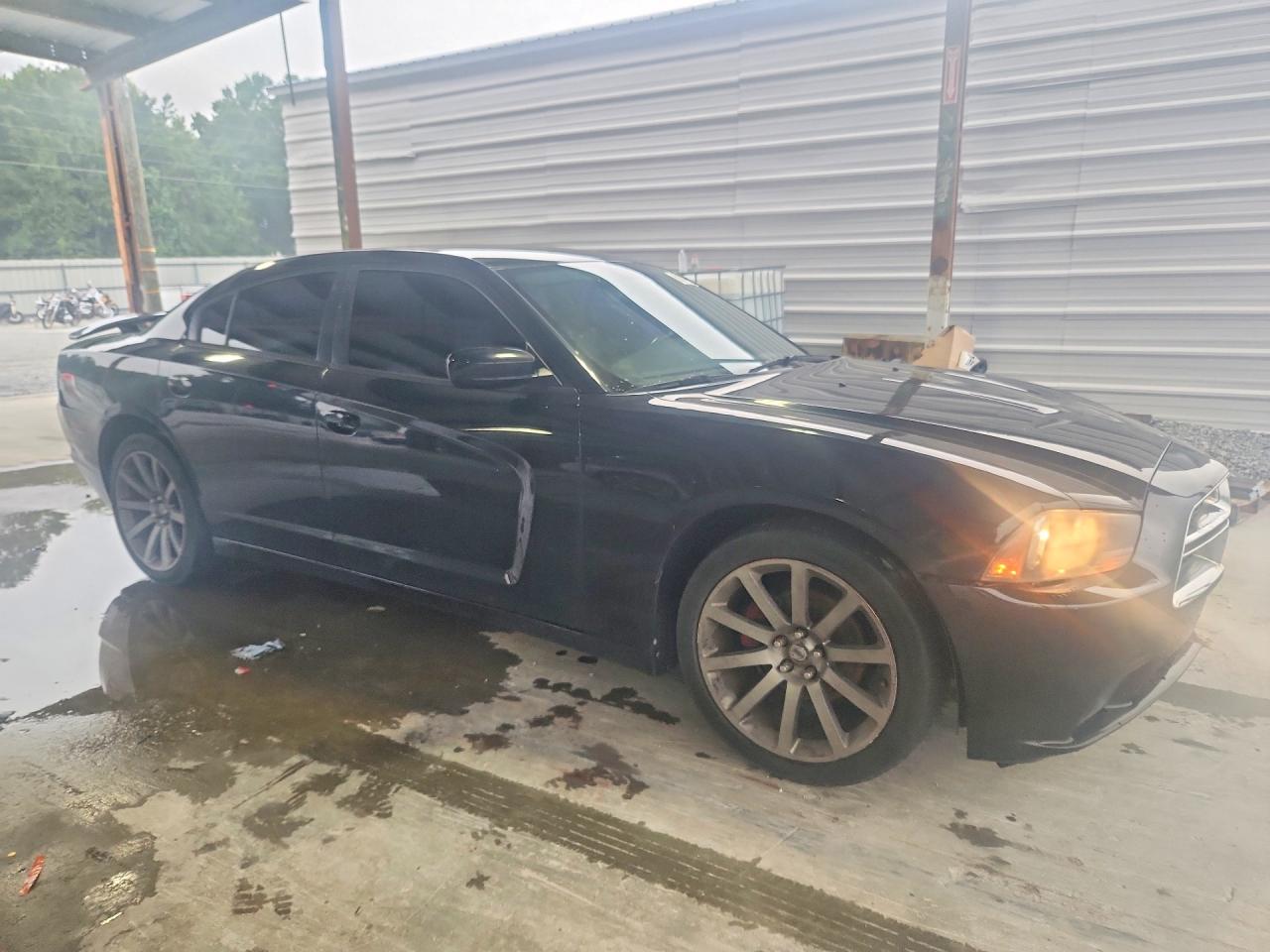 2013 Dodge Charger Sxt Black vin: 2C3CDXHG7DH571034