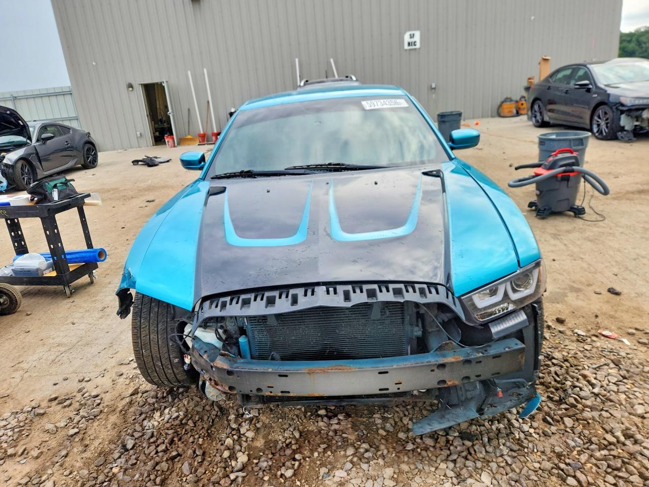 2013 Dodge Charger Sxt Teal vin: 2C3CDXHG7DH592613