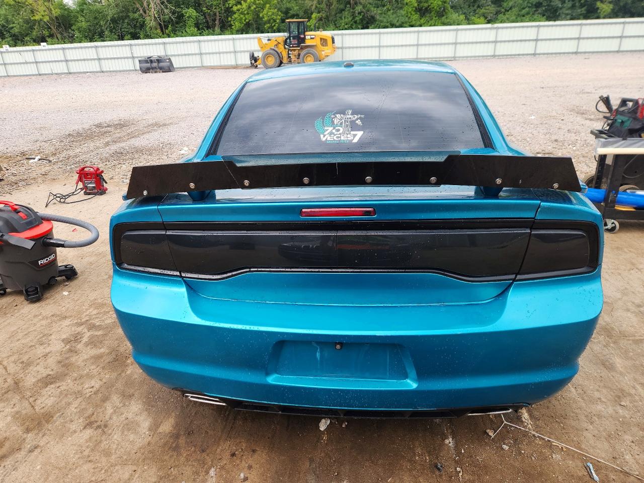 2013 Dodge Charger Sxt Teal vin: 2C3CDXHG7DH592613