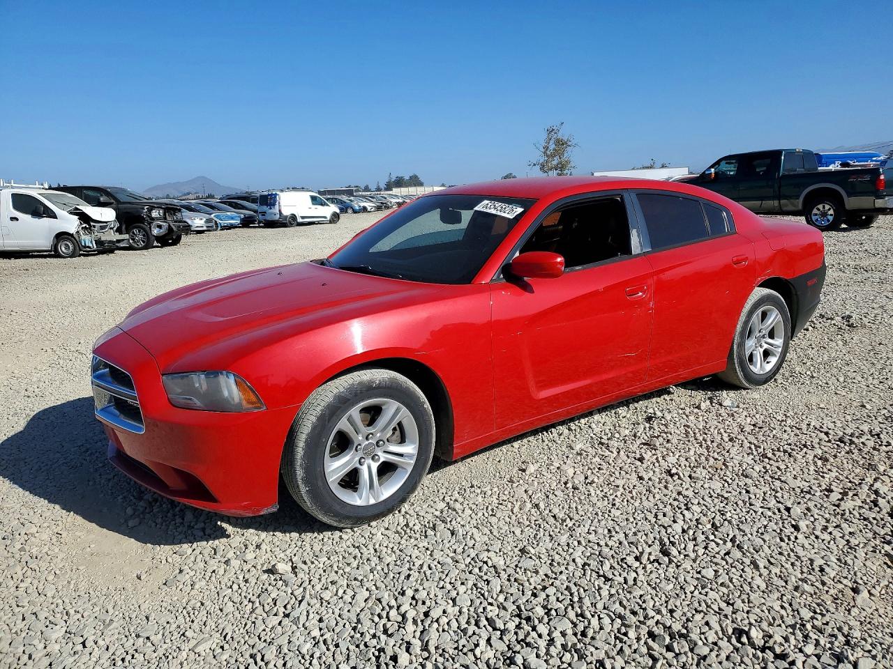 2013 Dodge Charger Sxt Красный vin: 2C3CDXHG7DH601343