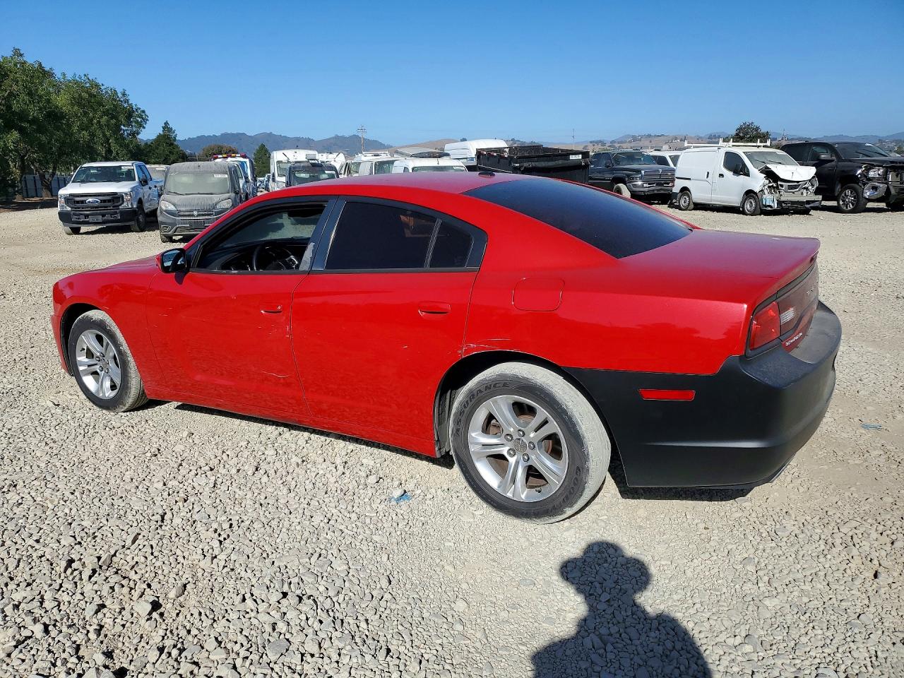 2013 Dodge Charger Sxt Красный vin: 2C3CDXHG7DH601343