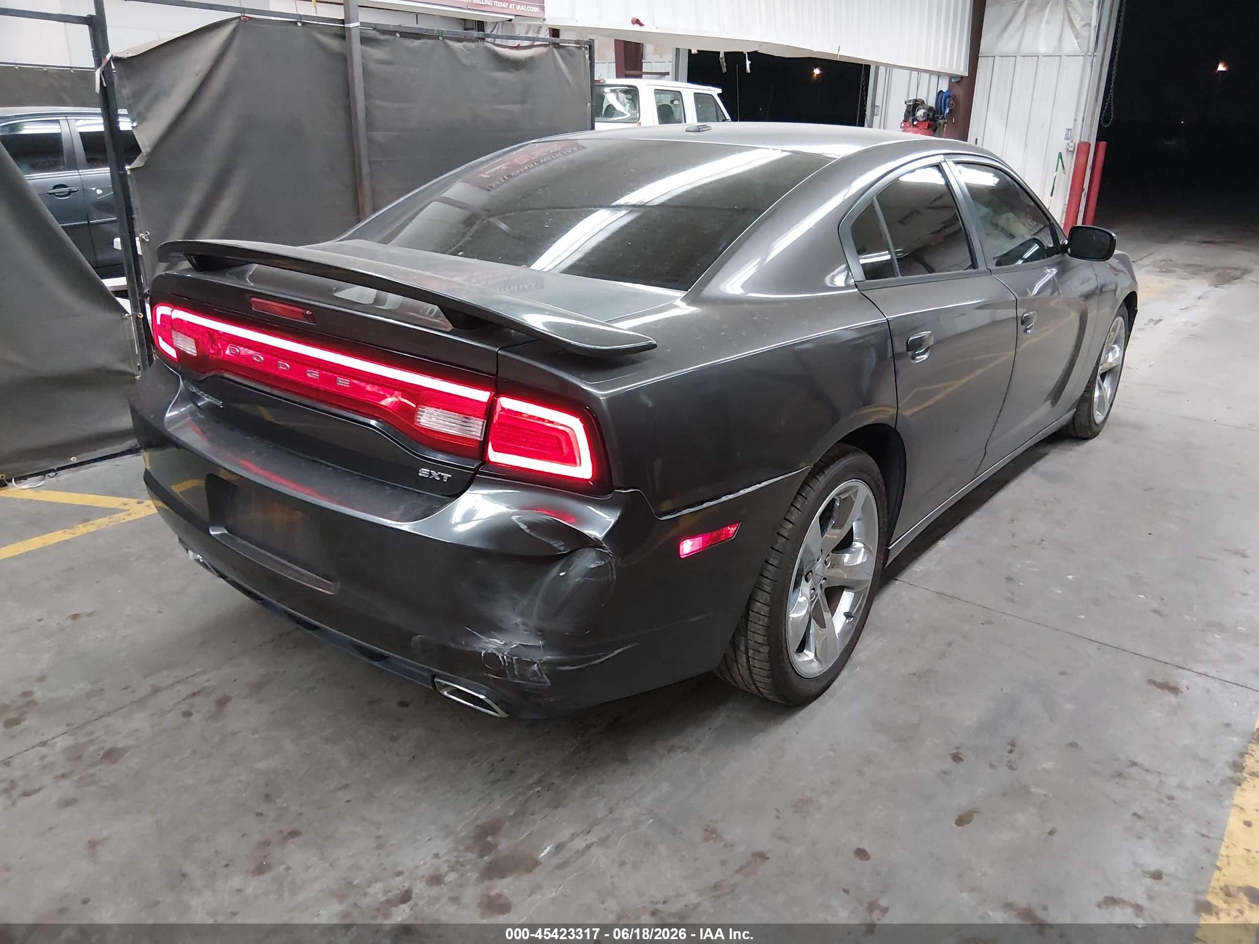 2014 Dodge Charger Sxt Черный vin: 2C3CDXHG7EH154532