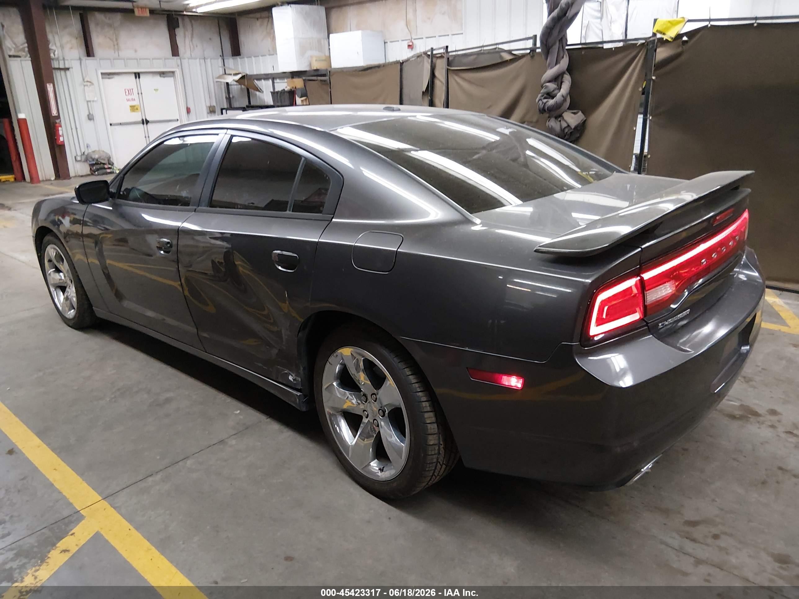 2014 Dodge Charger Sxt Черный vin: 2C3CDXHG7EH154532