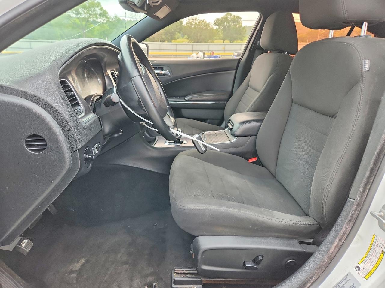 2014 Dodge Charger Sxt White vin: 2C3CDXHG7EH325070