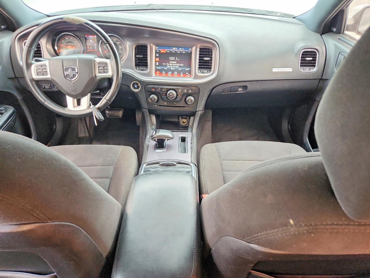 2014 Dodge Charger Sxt White vin: 2C3CDXHG7EH325070