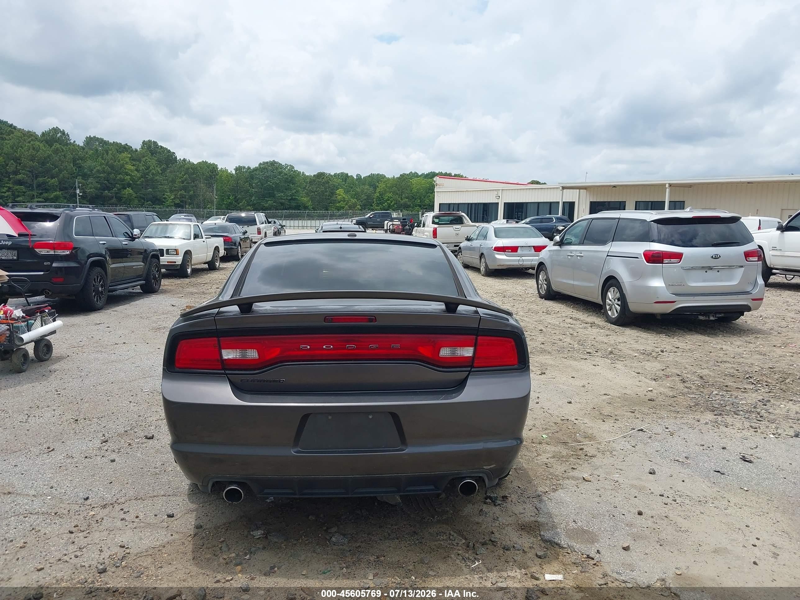 2014 Dodge Charger Sxt Gray vin: 2C3CDXHG7EH353919