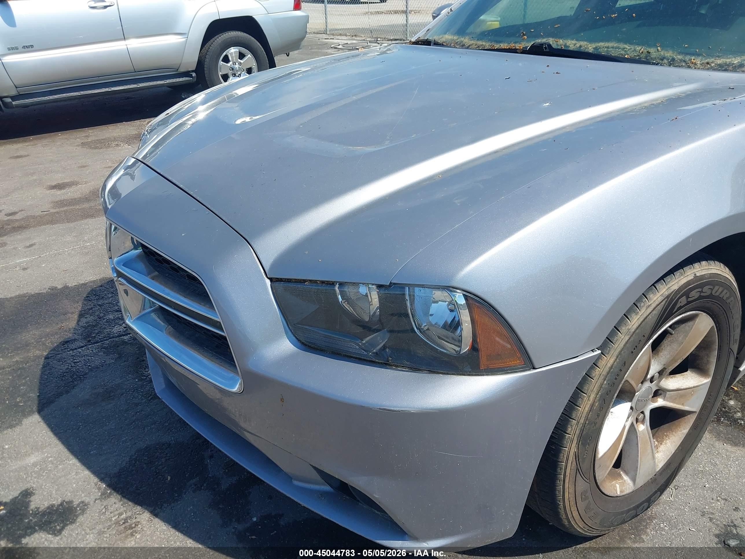 2014 Dodge Charger Sxt Gray vin: 2C3CDXHG7EH361860
