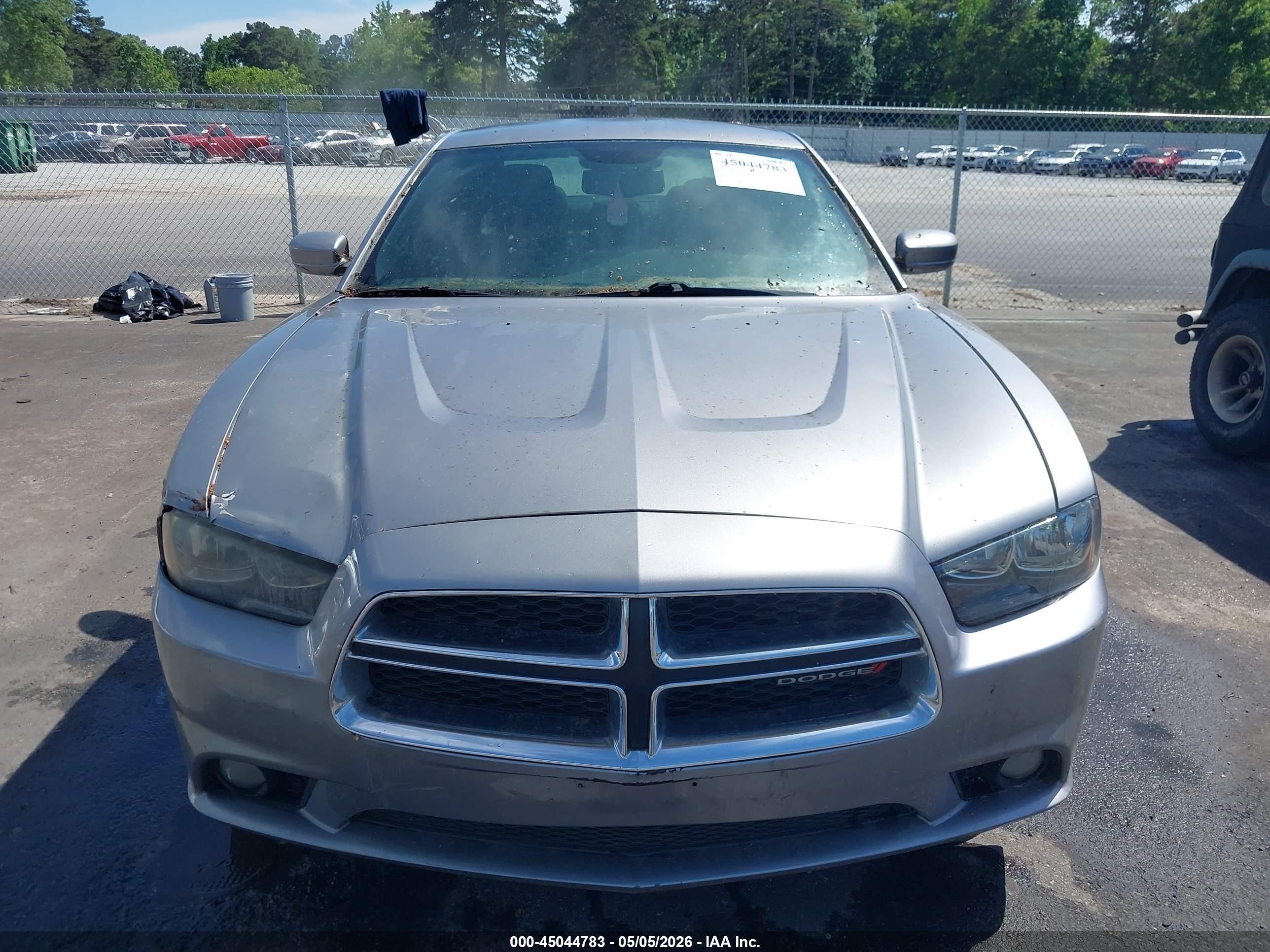2014 Dodge Charger Sxt Gray vin: 2C3CDXHG7EH361860