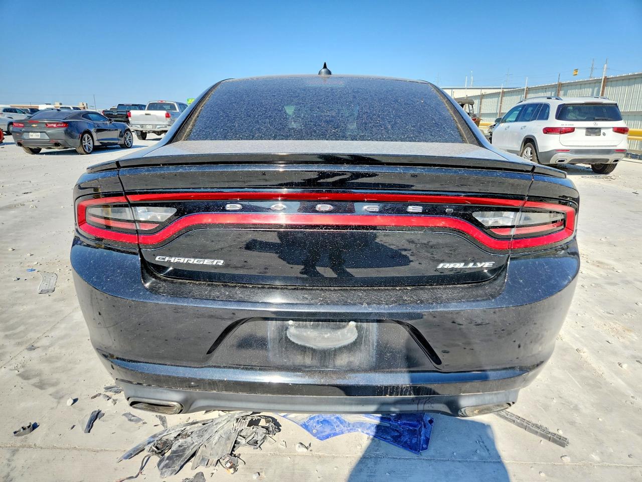 2015 Dodge Charger Sxt Black vin: 2C3CDXHG7FH738821