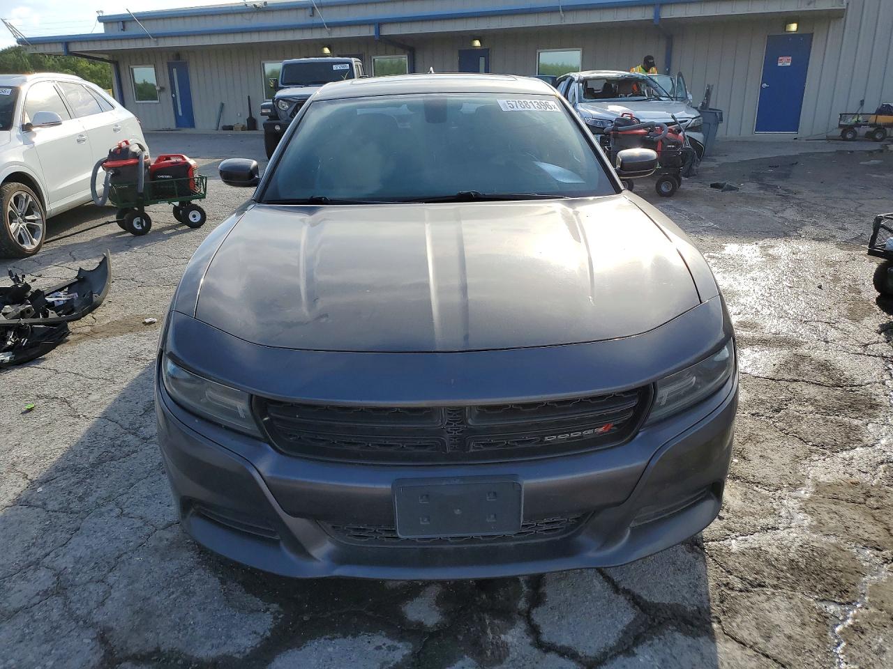 2015 Dodge Charger Sxt Серый vin: 2C3CDXHG7FH744909