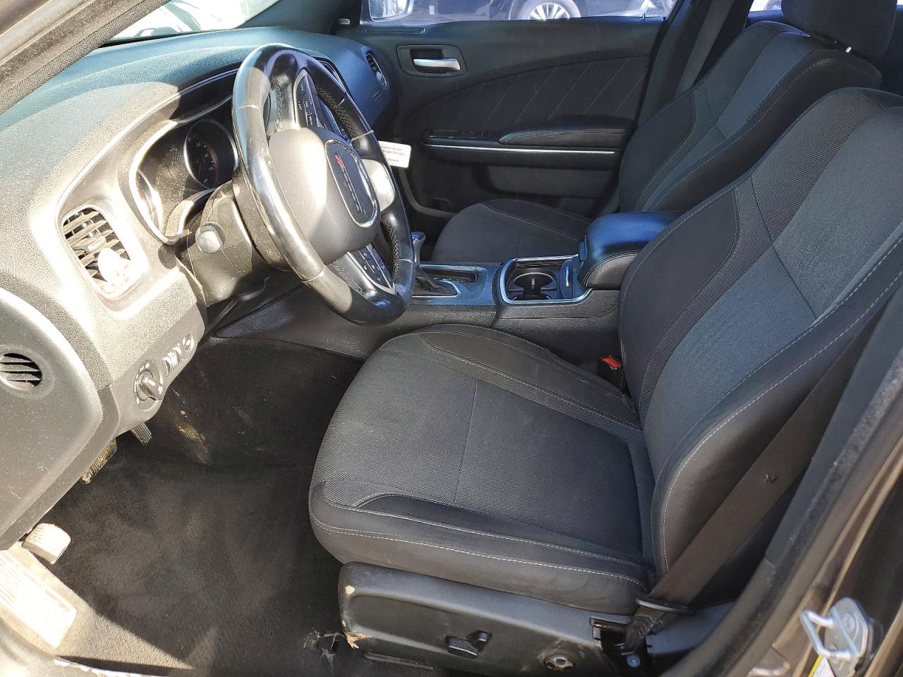 2015 Dodge Charger Sxt Серый vin: 2C3CDXHG7FH744909