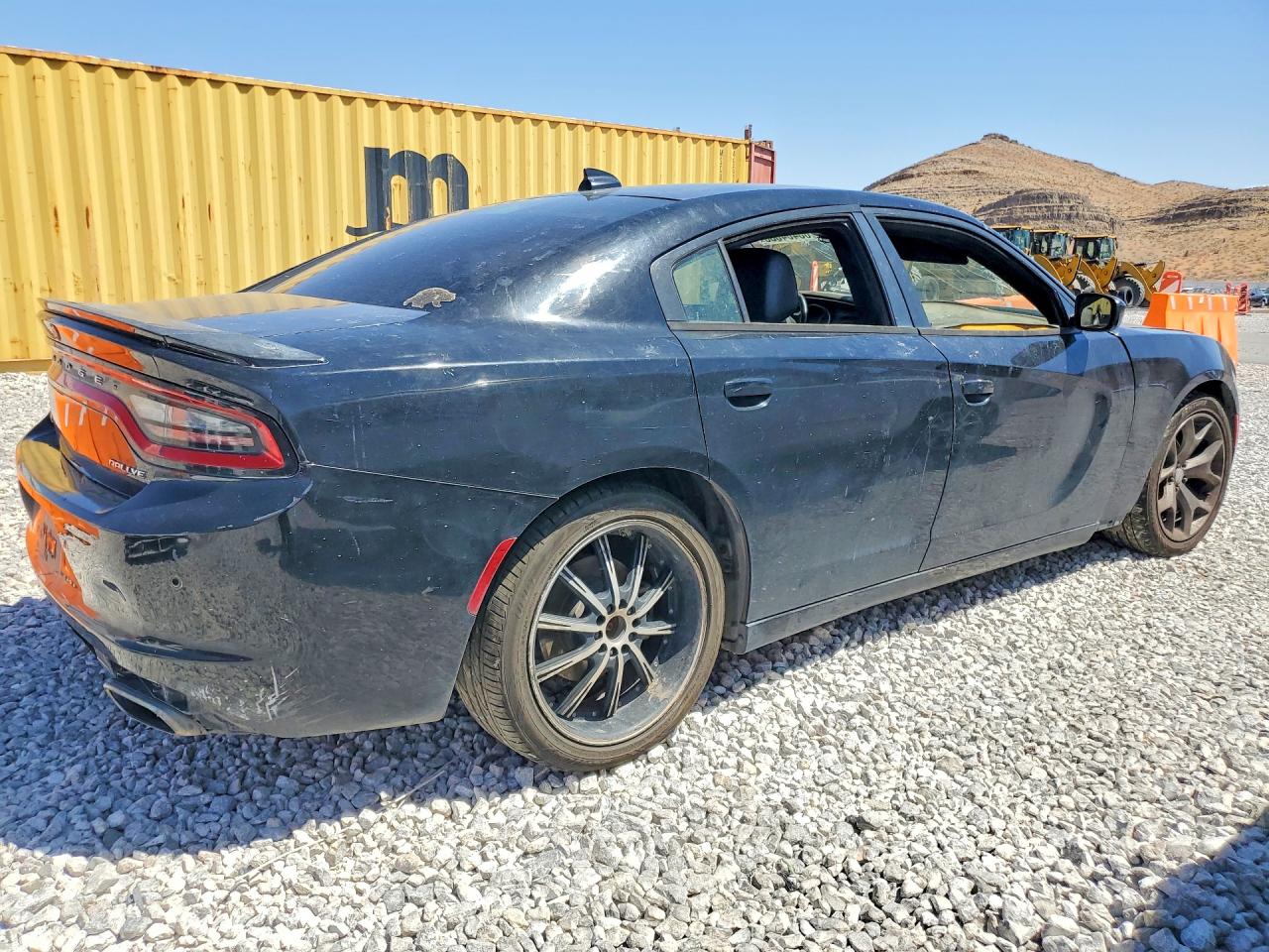 2015 Dodge Charger Sxt Black vin: 2C3CDXHG7FH832584