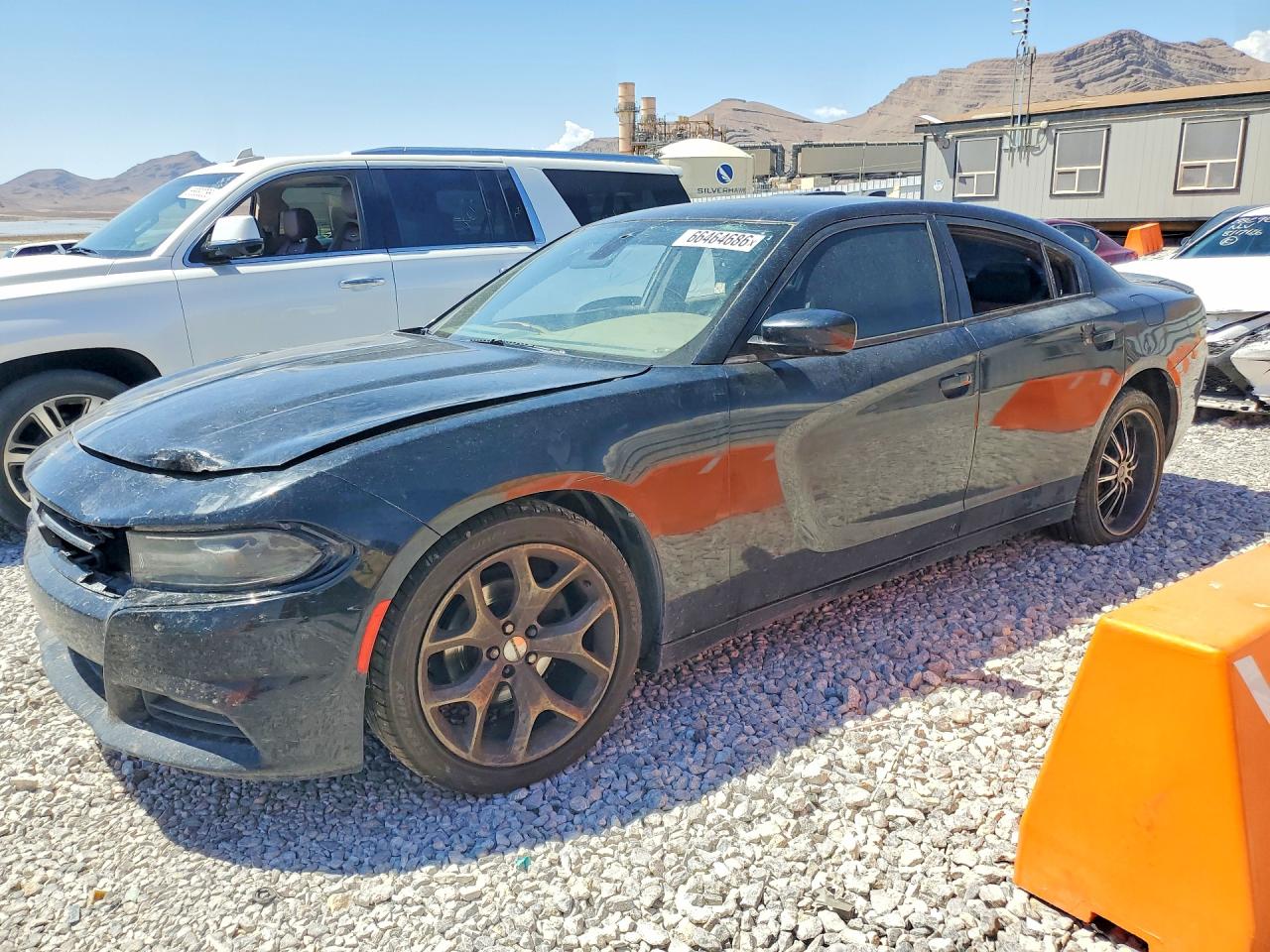 2015 Dodge Charger Sxt Black vin: 2C3CDXHG7FH832584