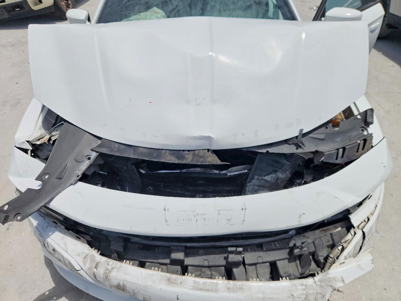 2015 Dodge Charger Sxt White vin: 2C3CDXHG7FH846839