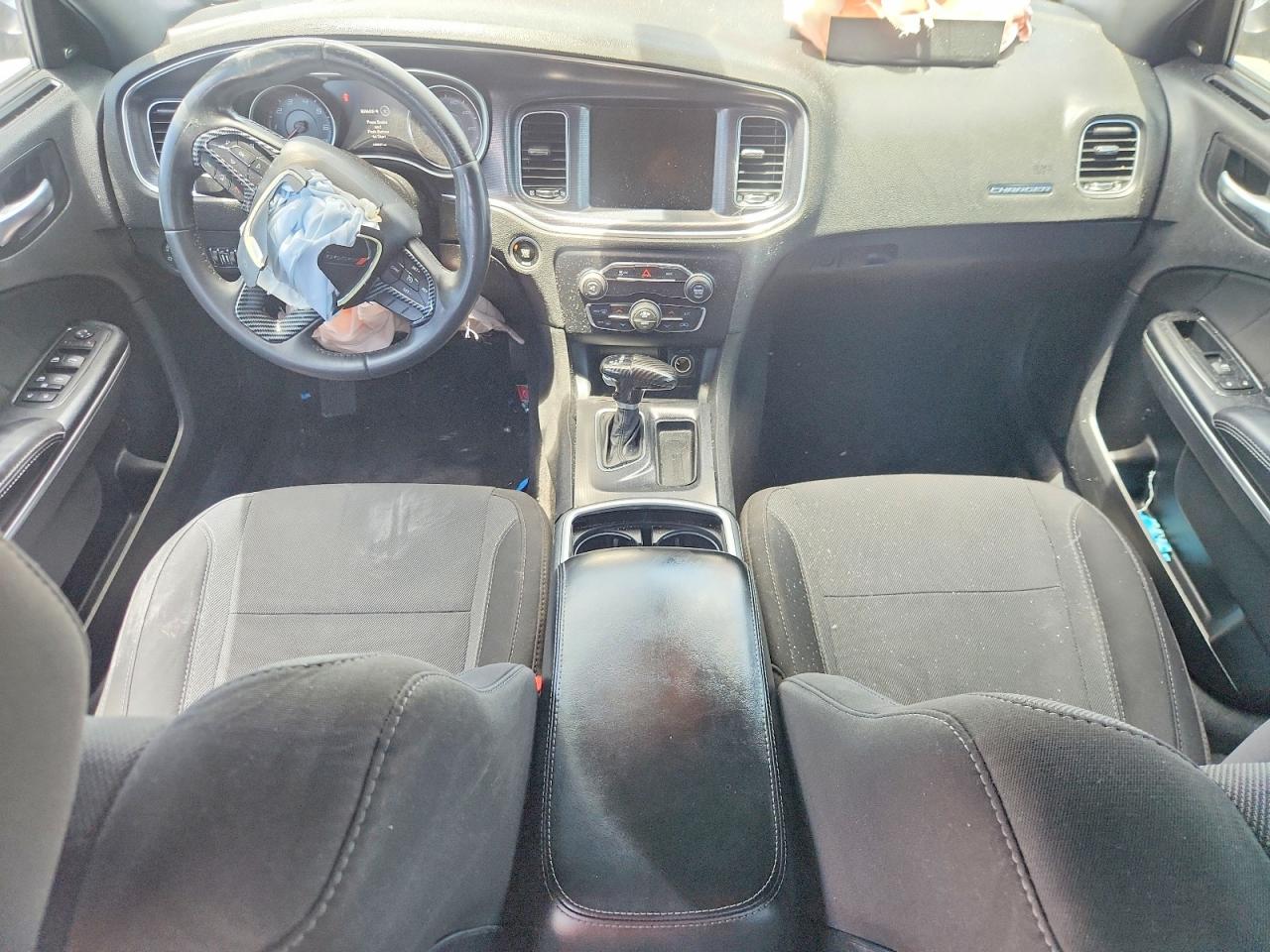 2015 Dodge Charger Sxt White vin: 2C3CDXHG7FH846839