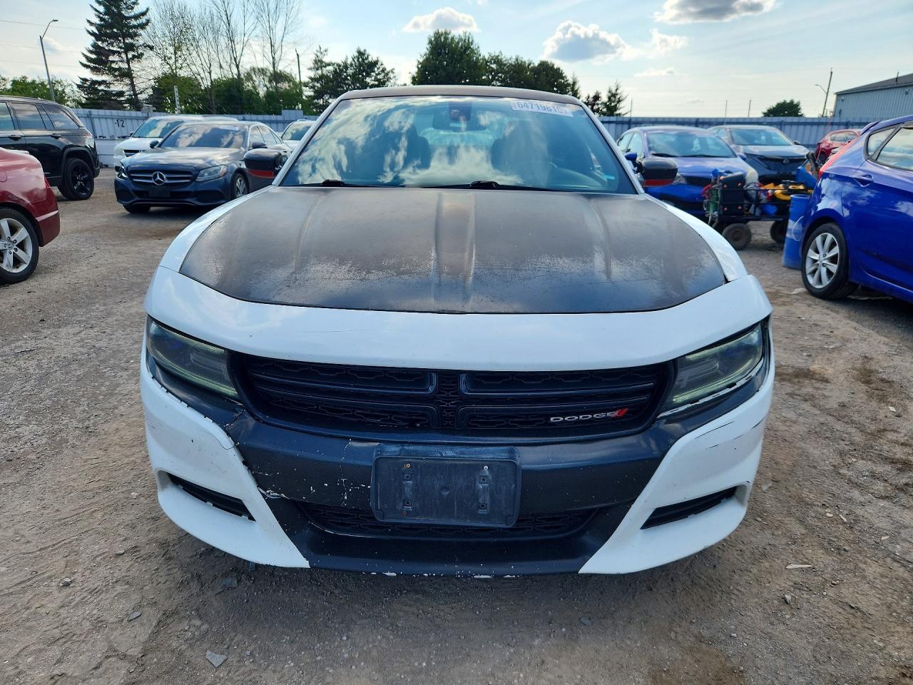 2015 Dodge Charger Sxt White vin: 2C3CDXHG7FH851894