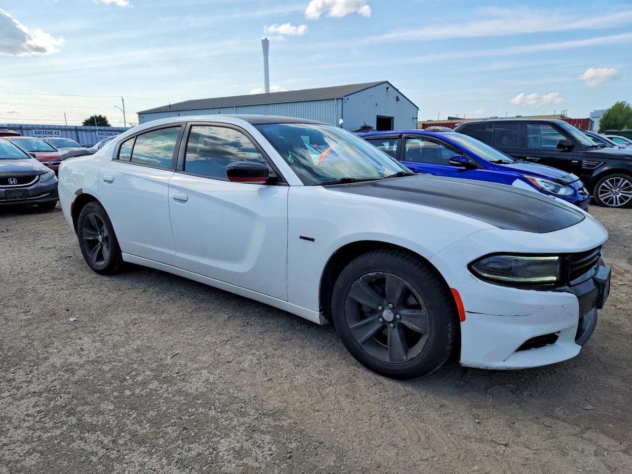 2015 Dodge Charger Sxt White vin: 2C3CDXHG7FH851894
