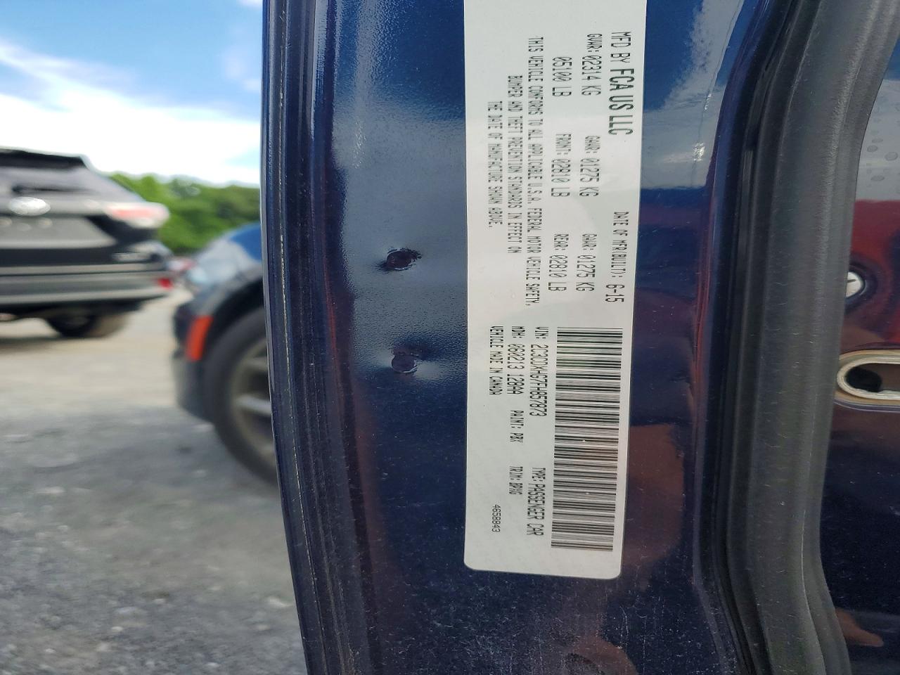 2015 Dodge Charger Sxt Blue vin: 2C3CDXHG7FH857873