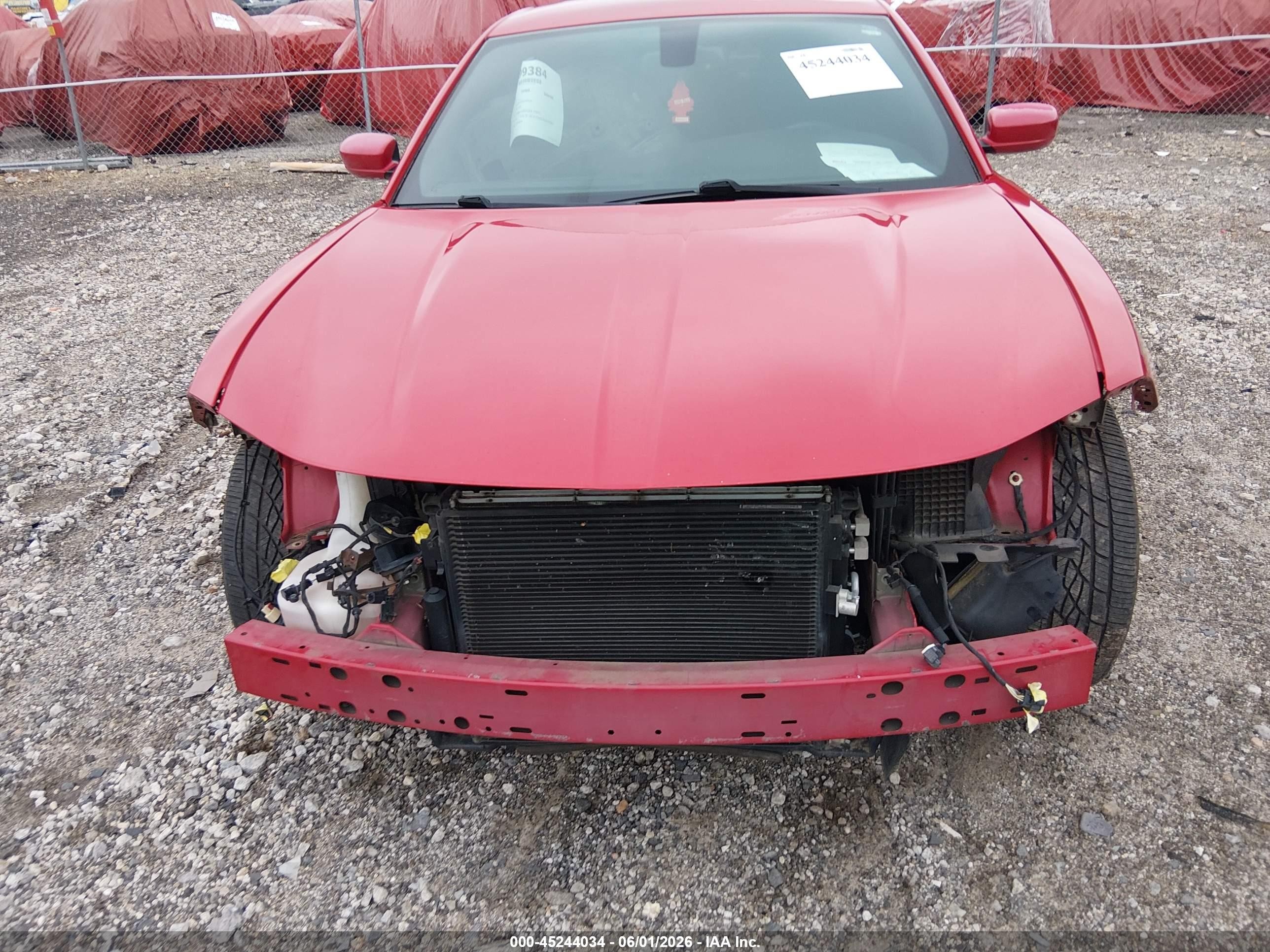 2016 Dodge Charger Sxt Red vin: 2C3CDXHG7GH276407