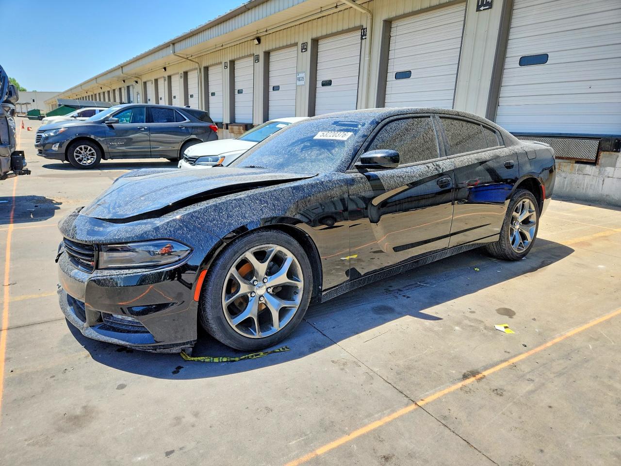 2016 Dodge Charger Sxt Black vin: 2C3CDXHG7GH292526