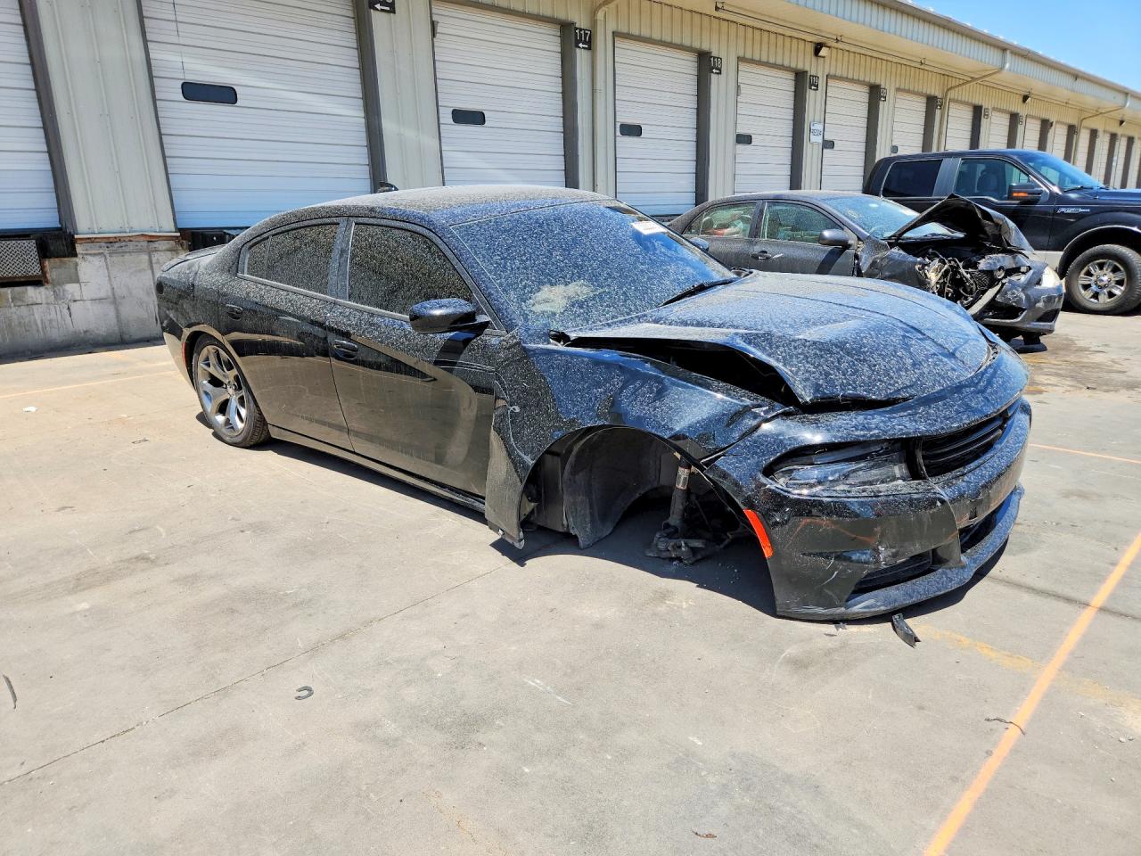 2016 Dodge Charger Sxt Black vin: 2C3CDXHG7GH292526
