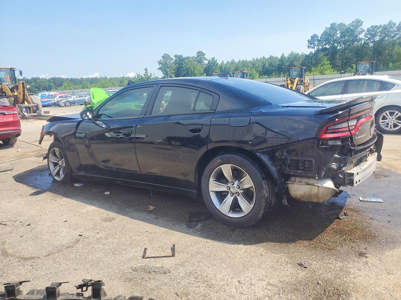 2018 Dodge Charger Sxt Plus Black vin: 2C3CDXHG7JH169252