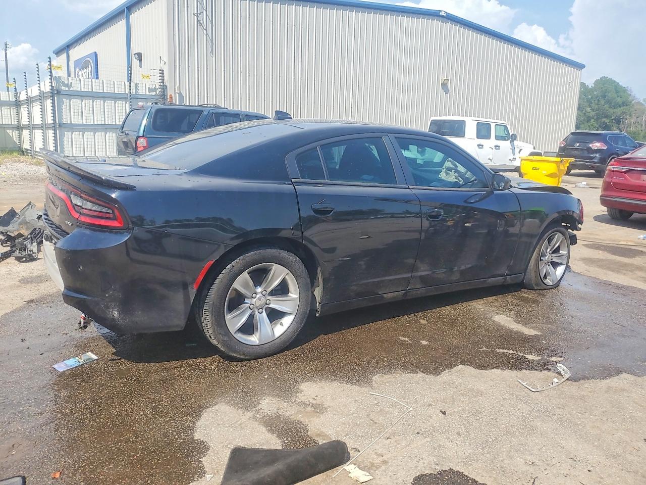 2018 Dodge Charger Sxt Plus Black vin: 2C3CDXHG7JH169252