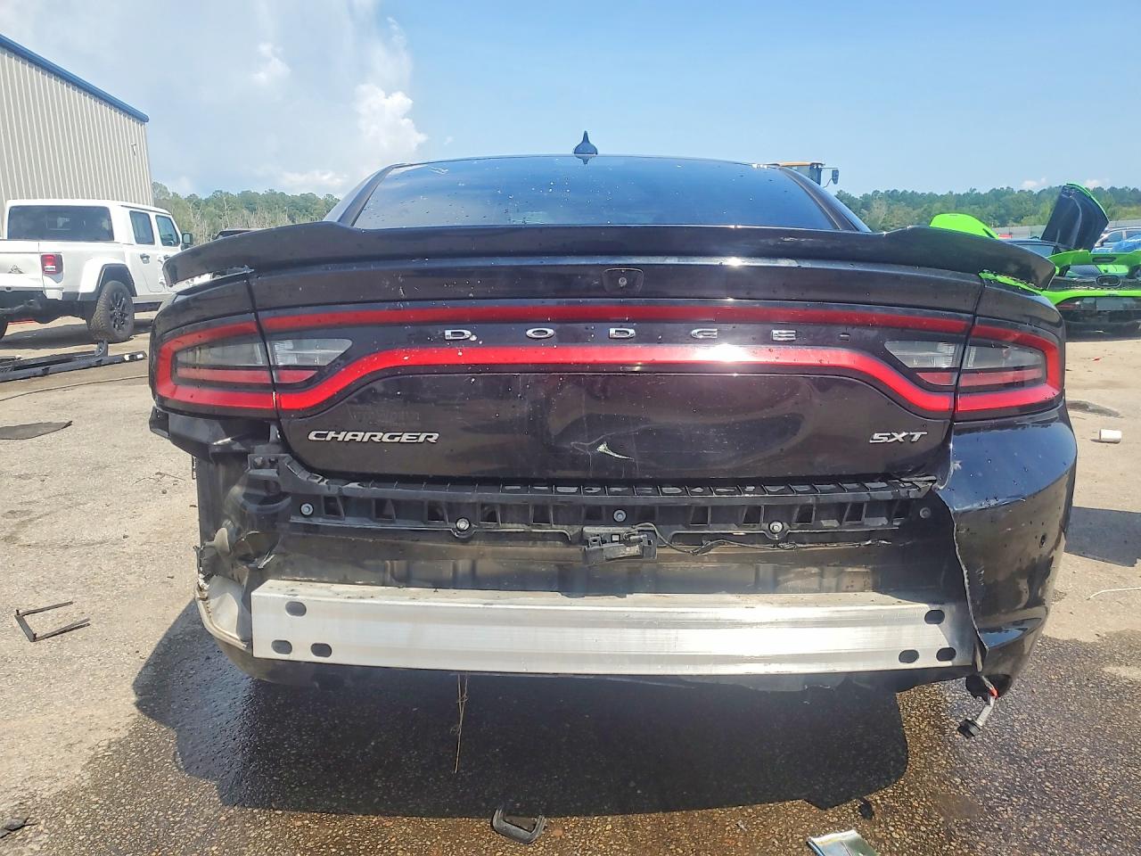 2018 Dodge Charger Sxt Plus Black vin: 2C3CDXHG7JH169252