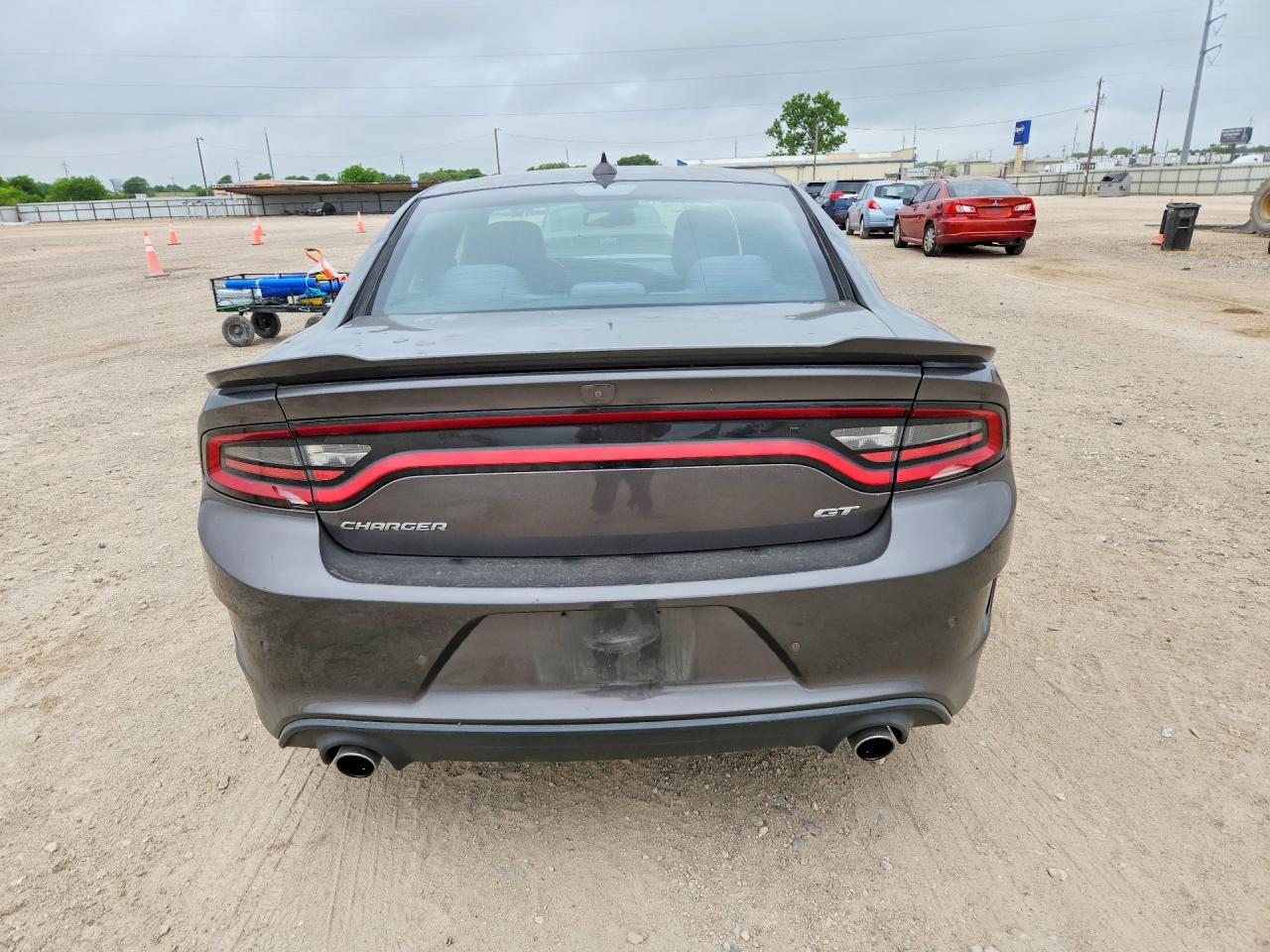 2019 Dodge Charger Gt Gray vin: 2C3CDXHG7KH597453