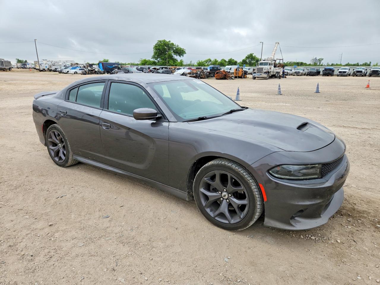 2019 Dodge Charger Gt Gray vin: 2C3CDXHG7KH597453