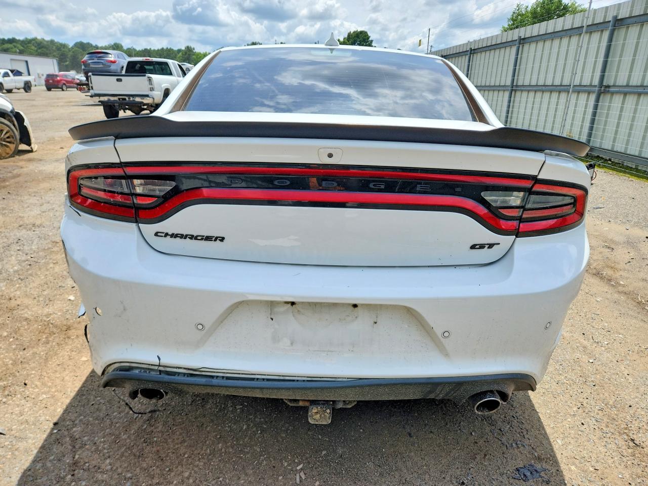 2021 Dodge Charger Gt White vin: 2C3CDXHG7MH658450
