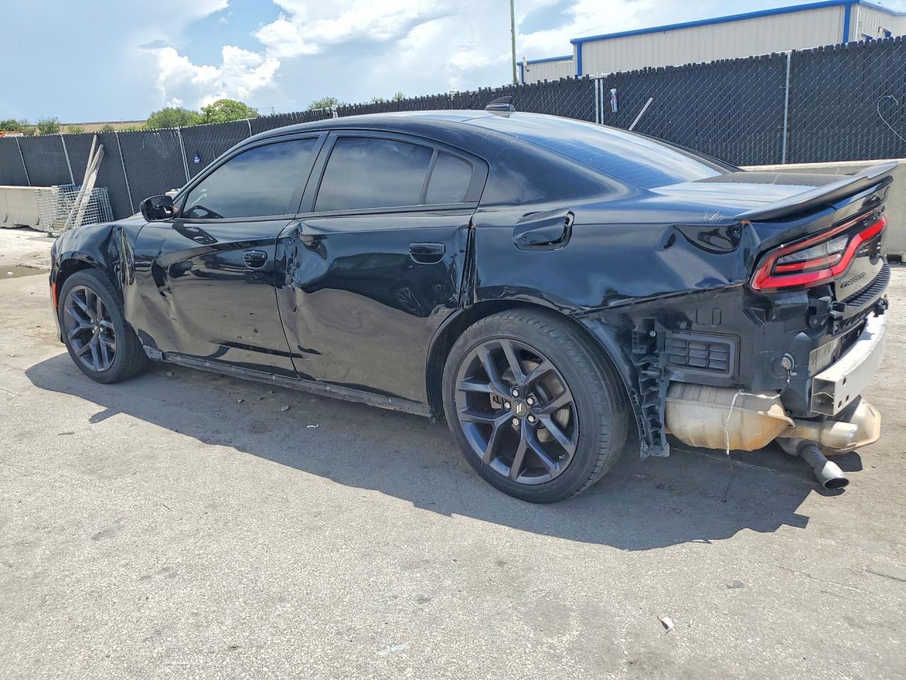 2023 Dodge Charger Gt Black vin: 2C3CDXHG7PH513008