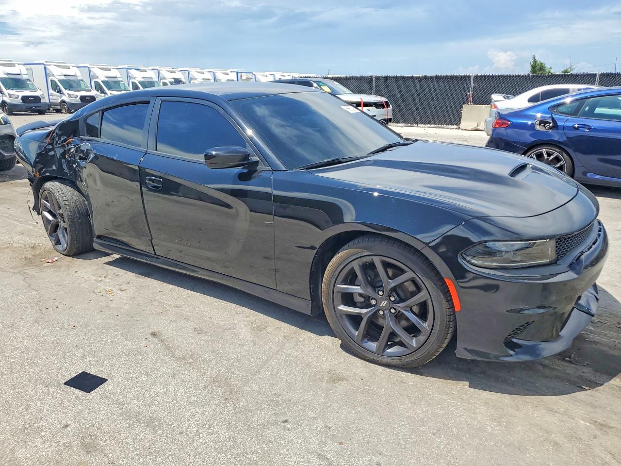 2023 Dodge Charger Gt Black vin: 2C3CDXHG7PH513008