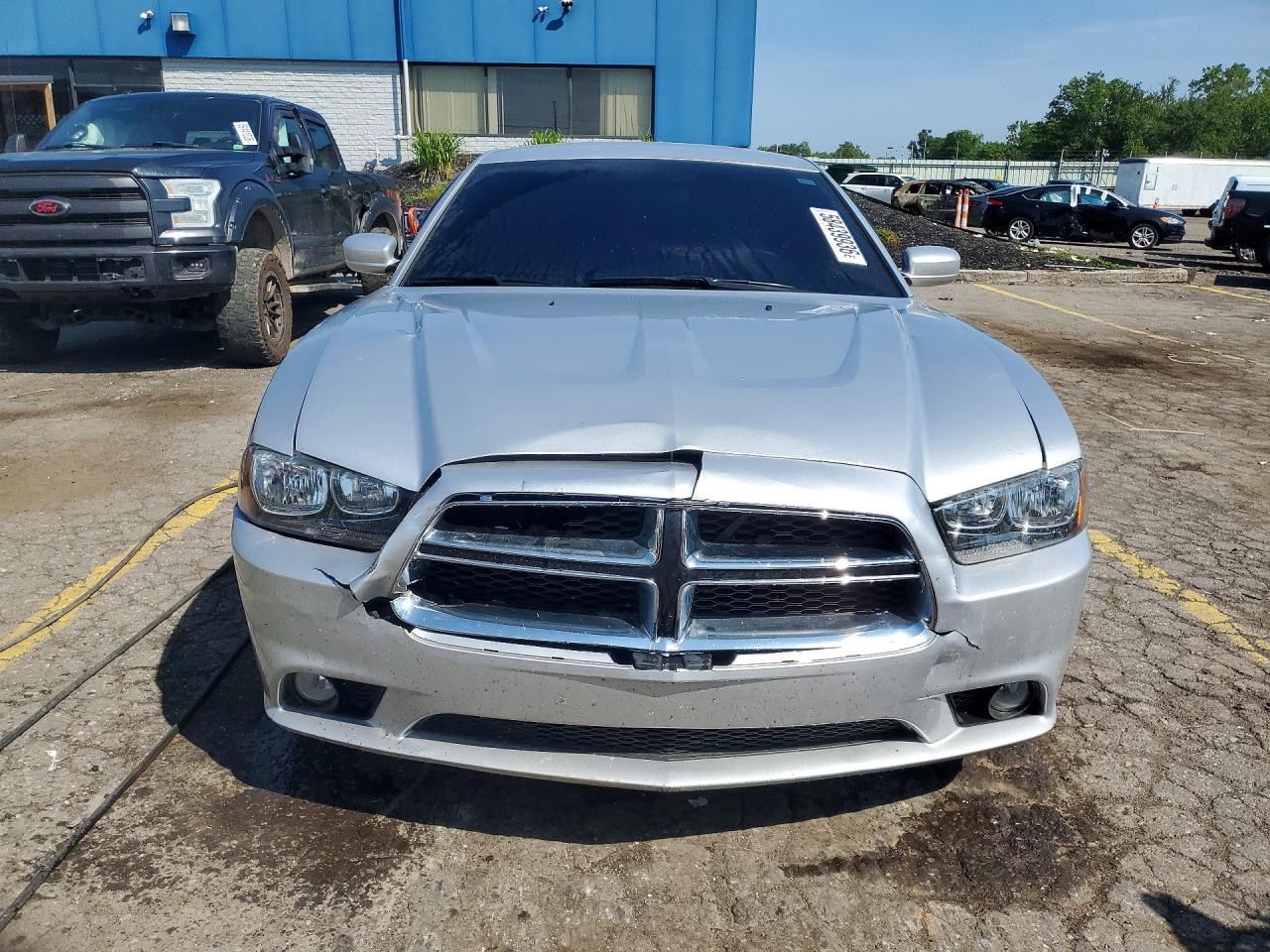 2012 Dodge Charger Sxt Silver vin: 2C3CDXHG8CH140202